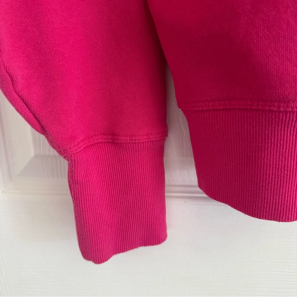 Tommy Hilfiger Sport Pink Logo Hoodie Sweatshirt Women’s Small